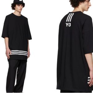 Y-3, Adidas x Yohji Yamamoto T-Shirt. DS